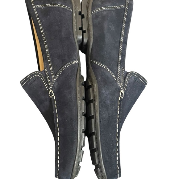 GEOX Respira Men Navy Breathable Italian Patent Suede
Driving Shoes size 43.5 - Picture 7 of 15